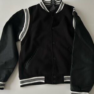 Ring of Fire Black Jacket with White Accents